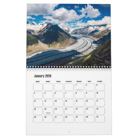Wallis-Schweiz-Kalender Kalender (Jan 2026)