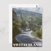 Wallis, Schweiz Postkarte (Vorne/Hinten)