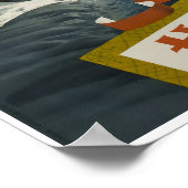 Wallis, Schweiz, Schweiz, Schweiz, Skiposter Poster (Ecke)