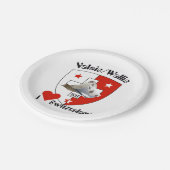 Wallis / Schweiz - Valais / Suisse Teller (Schrägansicht)