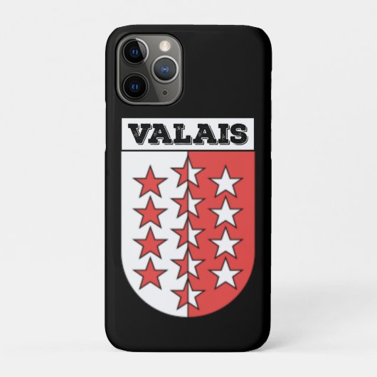 Wallis, Schweiz | Wappen C Case-Mate iPhone Hülle (Rückseite)