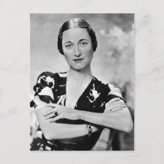 Wallis Simpson Postkarte