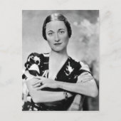 Wallis Simpson Postkarte (Vorderseite)