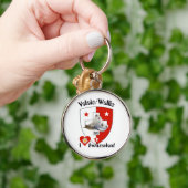 Wallis Suisse-Schweiz Schlüsselger Schlüsselanhänger (Hand)