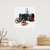 Wallis Tractor Poster (Küche)