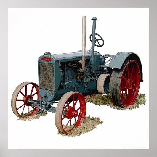 Wallis Tractor Poster (Vorne)