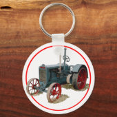 Wallis Tractor Schlüsselanhänger (Vorderseite)