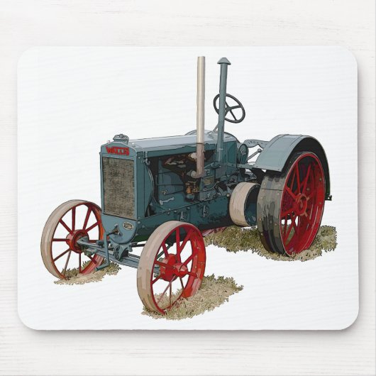 Wallis-Traktor Mousepad (Vorne)