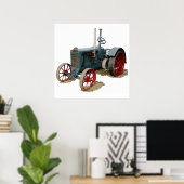 Wallis-Traktor Poster (Heimbüro)