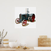 Wallis-Traktor Poster (Küche)