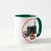 Wallis-Traktor Tasse (VorderseiteRechts)