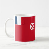 Wallis und Futuna Flag Keramik Kaffee Tasse (Links)