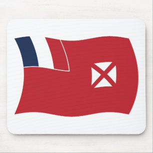 Wallis und Futuna Flag Mousepad