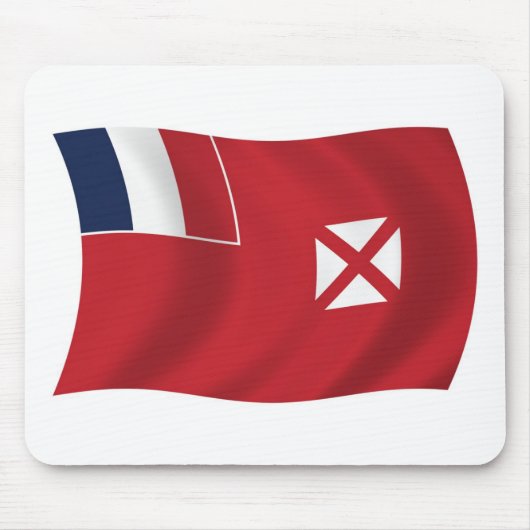 Wallis und Futuna Flag Mousepad (Vorne)