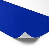 Wallis und Futuna - Flagge - Poster (Ecke)
