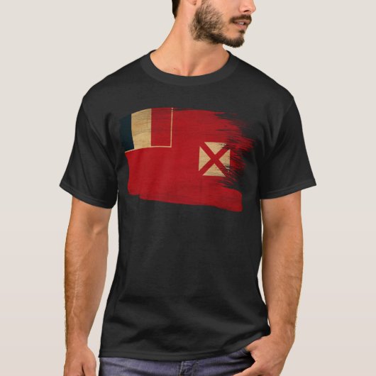 Wallis und Futuna-Flagge T-Shirt (Vorderseite)