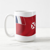 Wallis und Futuna Flagge Tasse (Links)