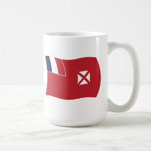 Wallis und Futuna Flagge Tasse