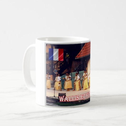 Wallis und Futuna - Folklore - Kaffeetasse (Vorderseite Links)