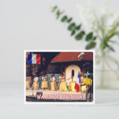 Wallis und Futuna - Folklore - Postkarte (Stehend Vorderseite)