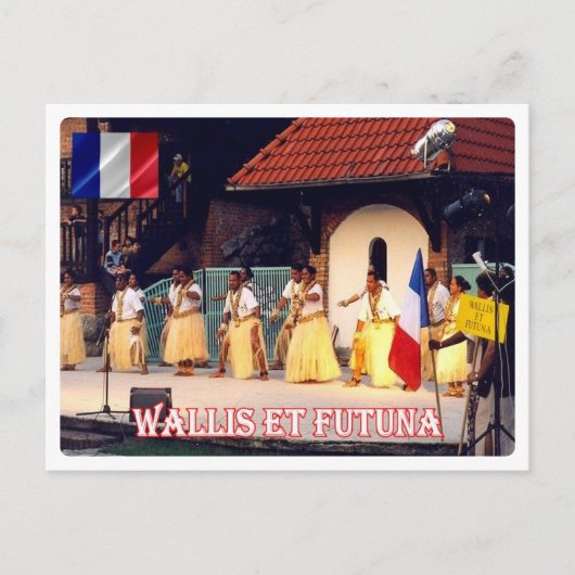 Wallis und Futuna - Folklore - Postkarte (Vorderseite)