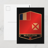 Wallis und Futuna Postkarte (Vorne/Hinten)