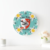 Wallis Valais Schweiz Uhr (Zuhause)