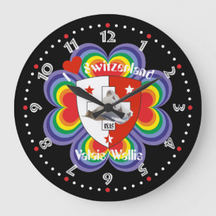 Wallis Valais Schweiz Uhr