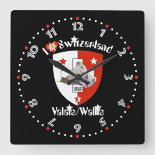 Wallis Valais Schweiz Uhr
