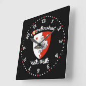 Wallis Valais Schweiz Uhr (Winkel)