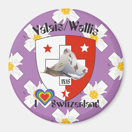 Wallis Wallis Schweiz Suisse Magnete Magnet (Vorne)