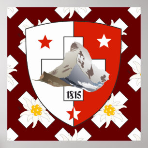 Wallis Wallis Schweiz Suisse Poster