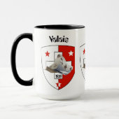 Wallis / Wallis Suisse / Schweiz Tasse (Links)