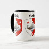 Wallis / Wallis Suisse / Schweiz Tasse (Vorderseite Links)