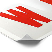 Wallis Zermatt Skigebiet Schweiz Schweizer Alpen Poster (Ecke)