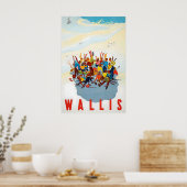 Wallis Zermatt Skigebiet Schweiz Schweizer Alpen Poster (Küche)