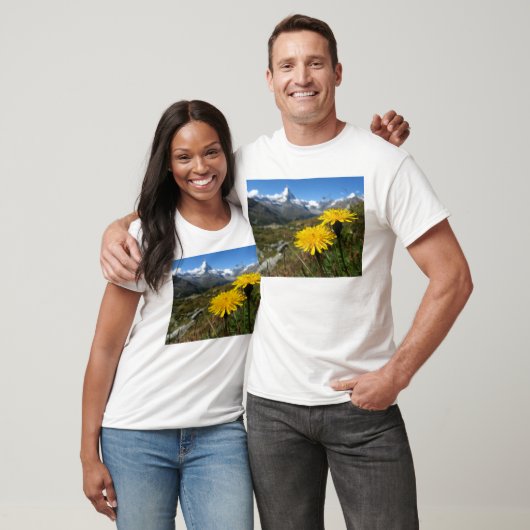 Walliser Alpen Schweiz T-Shirt (Unisex)