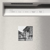 Walliser Dorf, Anfang des 20. Jahrhunderts Magnet (In Situ (Geschirrspüler))