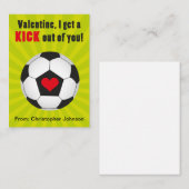 Walliser Fußballklub Walliser Karten für Kinder (Vorne/Hinten)