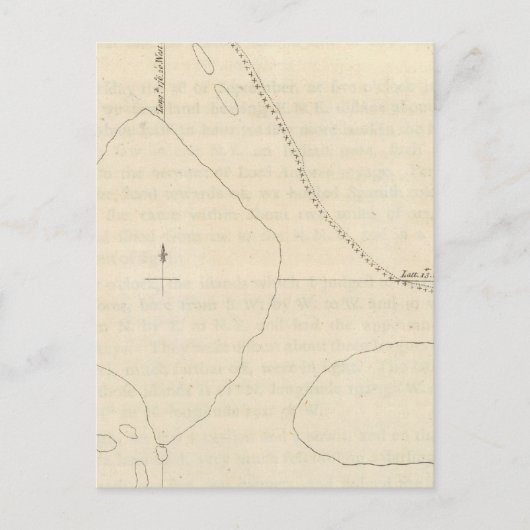 Walliser Inseln Postkarte (Vorderseite)