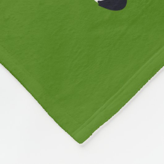 Walliser Schaf Personalisierte Bauern Fleecedecke (Ecke)