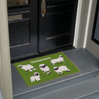 Walliser Schaf Personalisierte Bauern