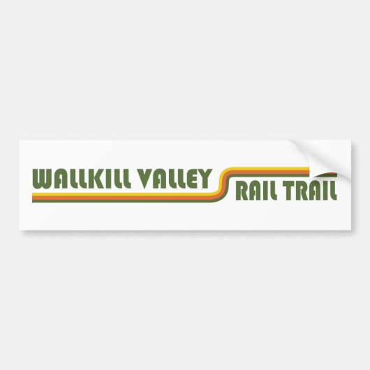 Wallkill Valley Rail Trail Autoaufkleber (Vorne)