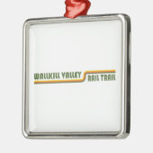 Wallkill Valley Rail Trail Ornament Aus Metall (Links)