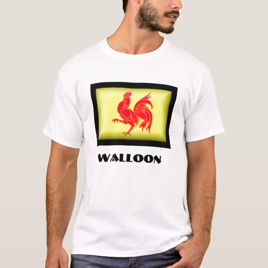 WALLONE BELGIEN T-Shirt (Vorderseite)
