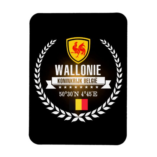 Wallonie Magnet (Vertikal)
