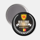Wallonie Magnet (Vorderseite/Rückseite)