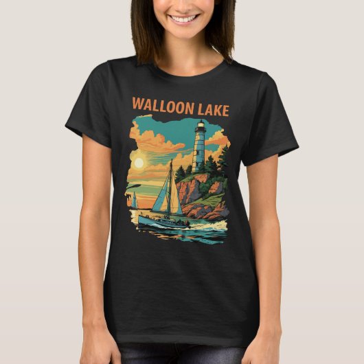 Wallonischer See T-Shirt (Vorderseite)