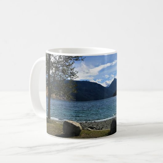 Wallowa Lake, Oregon Kaffeetasse (Vorderseite Links)