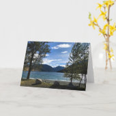 Wallowa Lake, Oregon Karte (Gelbe Blume)